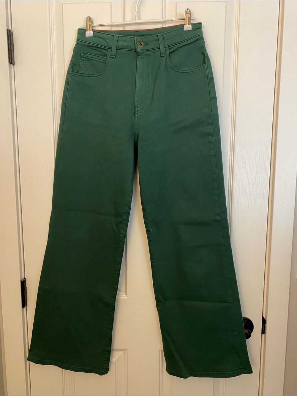 Raleigh Denim Workshop Green Jeans